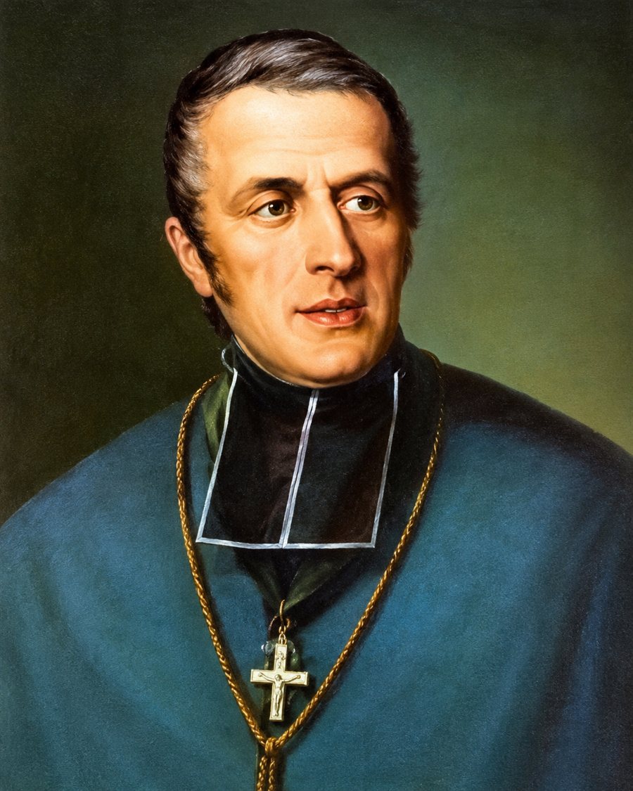 Portrait de saint Eugène de Mazenod, fondateur des Oblats de Marie Immaculée